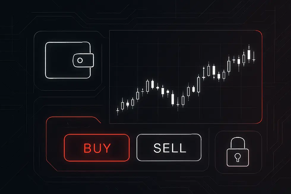 中央集権型取引所の構造とユーザーの関係を示すイラスト。