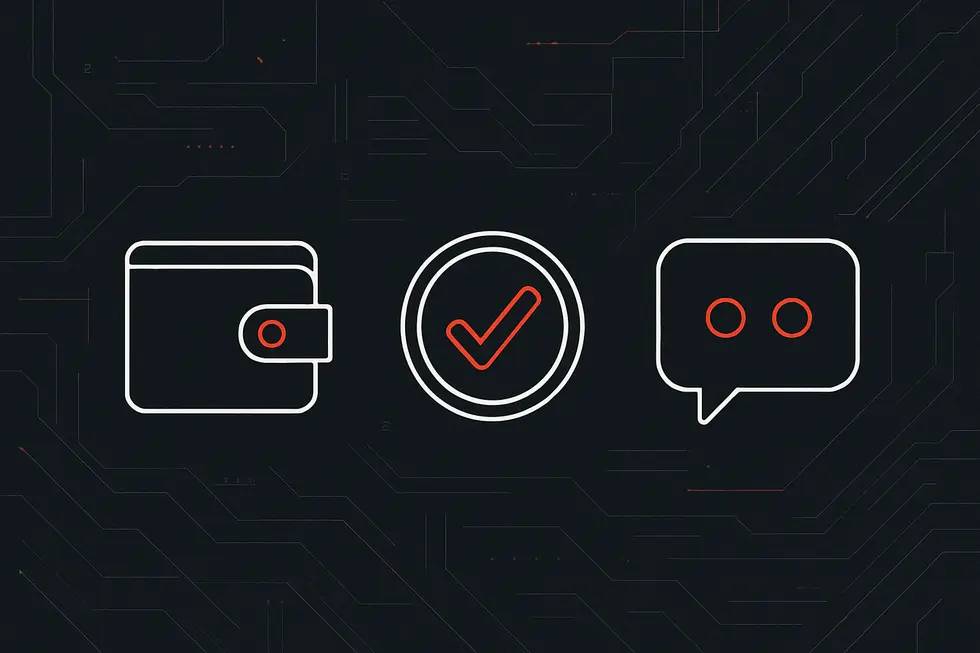 DAOの非中央集権ネットワーク構造を表現したイメージ