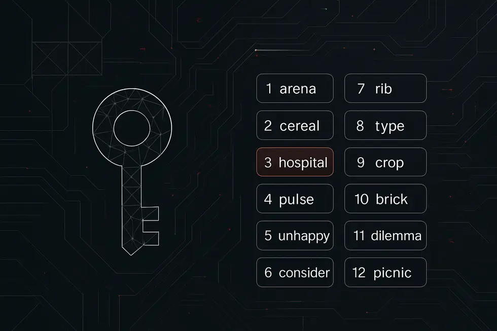 シードフレーズの基本的なイメージを直感的に表現した図。