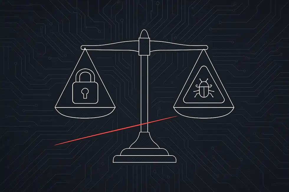 スマートコントラクトによるデジタル契約と2人の人物