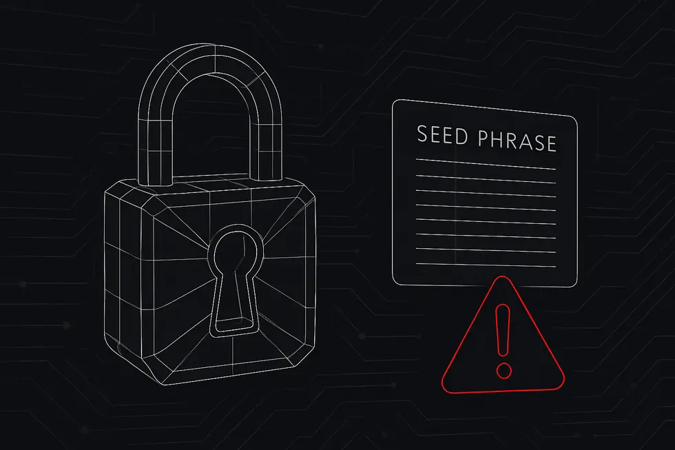 暗号資産ウォレットの役割と仕組みを図解したイメージ